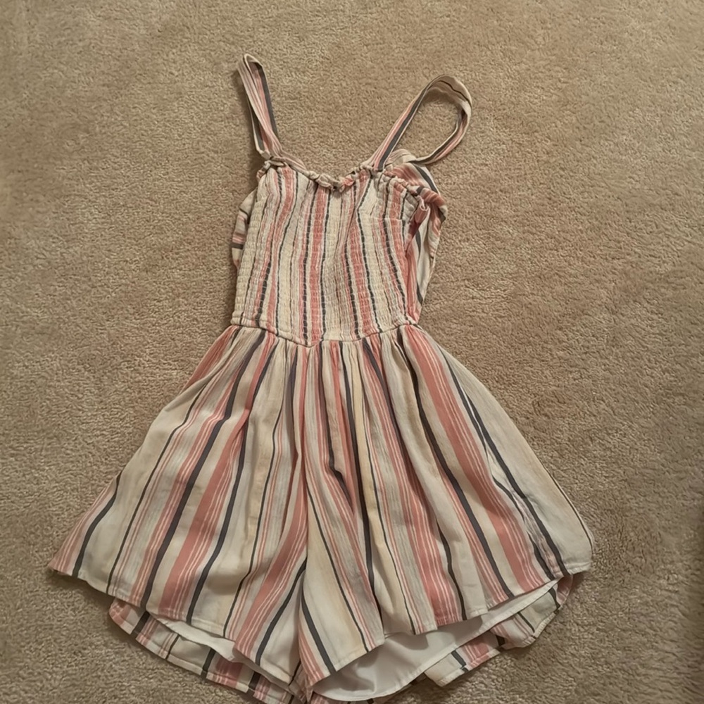 Hollister romper with knot in back